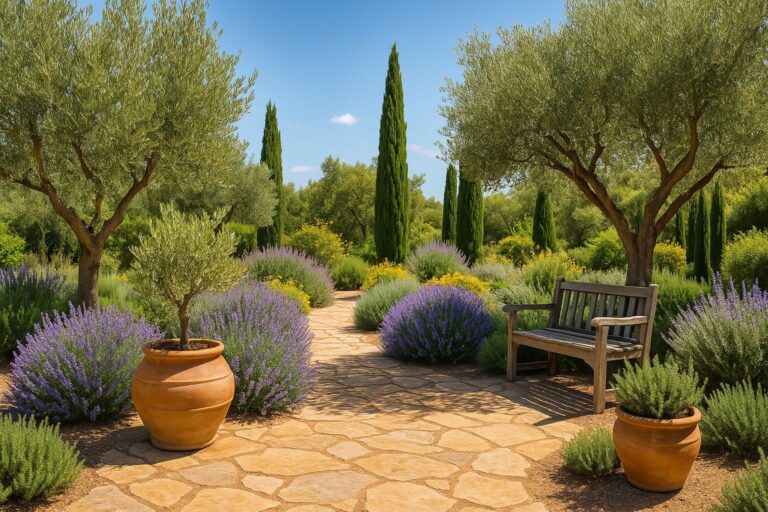 11 Inspiring Mediterranean Garden Designs for Warm, Sunny Climates: Creative Ideas for Lush Outdoor Spaces